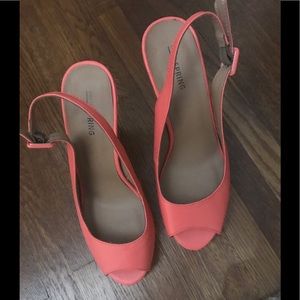 Call It Spring wedge high heel shoes